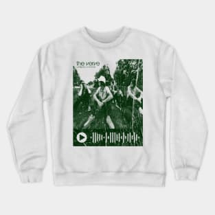 The Verve // Washed Art Design Crewneck Sweatshirt